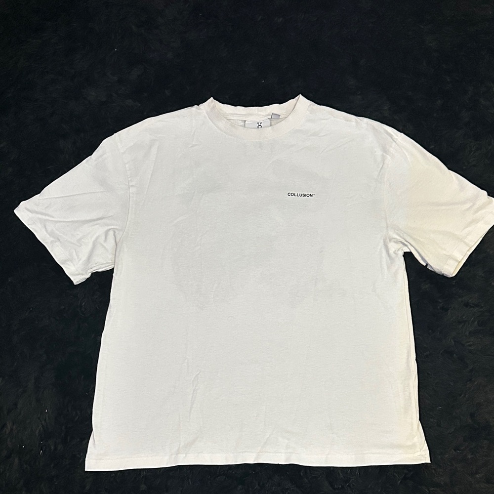 Collision Classic White Men's Short Sleeve Tee